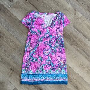 Lilly Pulitzer Vibrant Pink Paisley Dress